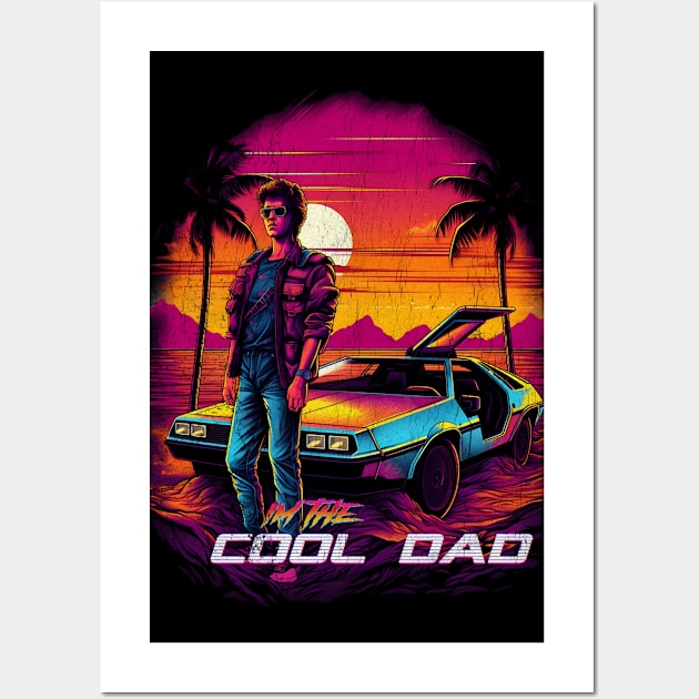 I'm the Cool Dad Wall Art by The Digital Den